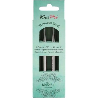 KnitPro Mindful výměnné jehlice 13Cm 6mm – Sleviste.cz