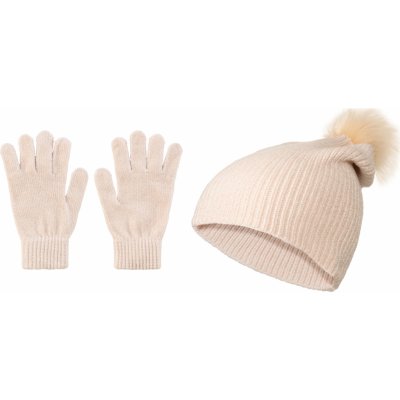 Esmara dámská čepice s rukavicemi krémová – Hledejceny.cz