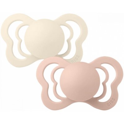 Bibs Couture přírodní kaučuk 2ks Ivory / Blush – Zboží Mobilmania