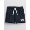 Dětské kraťasy a šortky GAP Dětské kraťasy Logo pull on Shorts šedá