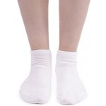 Vlnka Bavlněné ponožky kotníkové bílá – Hledejceny.cz