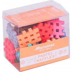 Marioinex MINI WAFLE PASTEL 35 ks