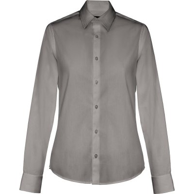 THC Paris dámská popelínová košile šedá