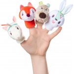 Lilliputiens Finger loutkové lesní zvíře 4 kusy – Zboží Dáma