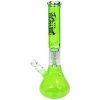 Vodní dýmky Amsterdam Skleněný bong s perkolací Green 42 cm