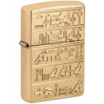Zippo Hieroglyphs Design, leštěný – Hledejceny.cz