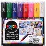 Posca Univerzální sada akrylátových popisovačů 0,7 - 1 mm Základní barvy 8 kusů PC-1M – Zboží Živě