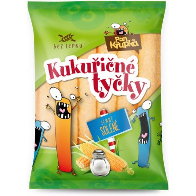 Rej Křupky kukuřičné tyčky jemně solené 60 g – Zbozi.Blesk.cz