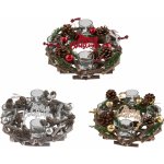 LIVARNO home Adventní věnec červený 28cm – Zboží Dáma