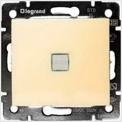 Legrand 774326 VALENA béžová č.6 podsvětlený – Hledejceny.cz