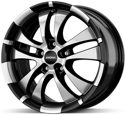 Ronal R59 7,5x18 5x112 ET35 black polished