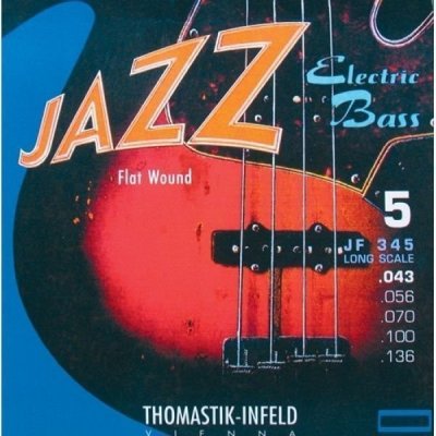 Thomastik JAZZ FLAT WOUND JF345 – Zboží Dáma
