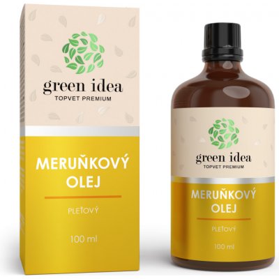 Green Idea Meruňkový olej 100 % s vitaminem E 100 ml – Zbozi.Blesk.cz