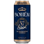 Krušovice 11,5 BOHÉM 4,7,% 0,5 l (plech) – Zboží Dáma