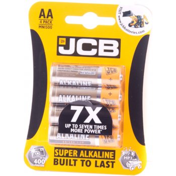 JCB Super Alkaline AA 4ks JCB-LR06-4B