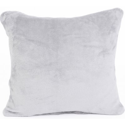 MKLuzkoviny.cz mikroplyš Exclusive Laura světle šedá 40 x 40 cm – Zboží Dáma