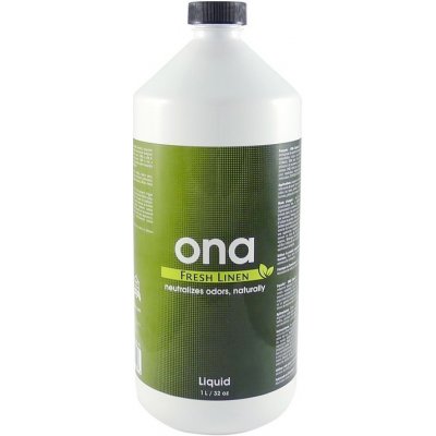 ONA Liquid - neutralizátor pachů - Náplň Objem: 1l Fresh Linen – Zbozi.Blesk.cz