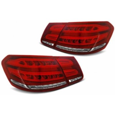 Zadní světla Mercedes W212 E-klasa, 2009-2013, červené, čiré s dynamickým blinkrem – Hledejceny.cz