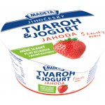 Madeta Jihočeský tvaroh & jogurt jahoda 135 g – Zboží Mobilmania