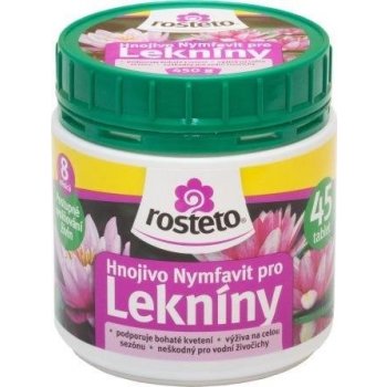 Rosteto Nymfavit hnojivo na lekníny 450 g