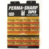 Holící strojek příslušenství Perma Sharp Super Stainless 100 ks