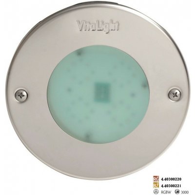 LED Světlo Hugo Lahme - RGBW 24 V; 8 LED, Ø 146 mm, červený bronz, pro fóliové a keramické bazény – HobbyKompas.cz
