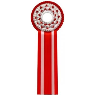 Kokarda čtyřřadá červená – Hledejceny.cz