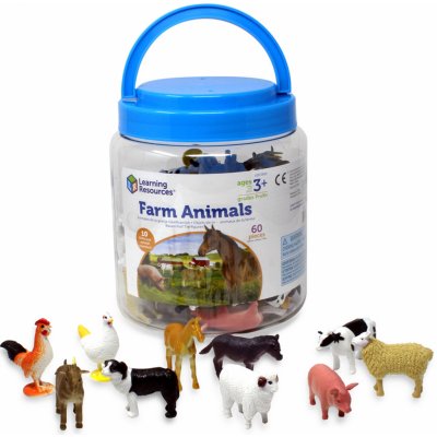 Learning resources farma sada figurek 60 ks – Zbozi.Blesk.cz