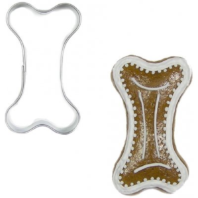 Vykrajovátko psí kost z nerezové oceli 6 cm BrandNewCake – Hledejceny.cz