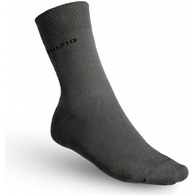 Gultio Pracovní ponožky s aktivním stříbrem šedé