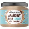 Čokokrém ALLNATURE Arašídový krém s bílou čokoládou a kokosem 220 g