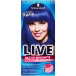 Schwarzkopf Live Ultra Brights or Pastel barva na vlasy 095 Electric Blue – Zbozi.Blesk.cz