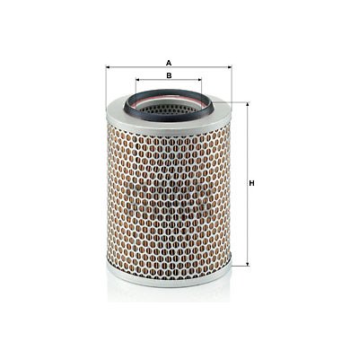 MANN-FILTER Vzduchový filtr C17160 – Hledejceny.cz