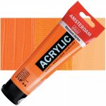 Amsterdam Standart Series akrylová barva 120 ml 276 Azo Orange – Hledejceny.cz