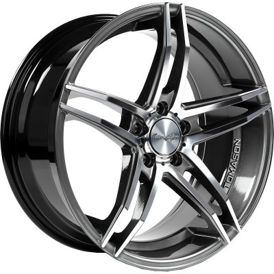 Tomason TN12 8,5x18 5x112 ET45 black polished – Hledejceny.cz