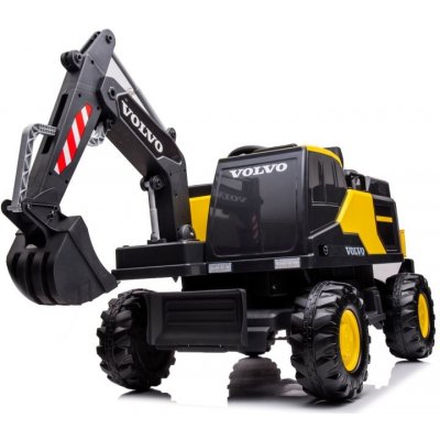 Eljet Dětský plně elektrický bagr Volvo PRO žlutá – Zboží Dáma