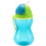 Canpol babies sportovní láhev s brčkem velká modrá 370 ml – Zboží Mobilmania