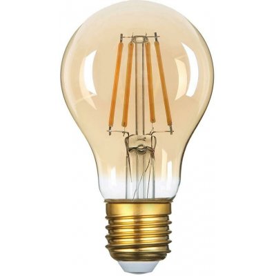 Optonica A60 8W 810 lm E27 220-240V 2700K Filament Golden Glass teplá bílá stmívatelná – Hledejceny.cz