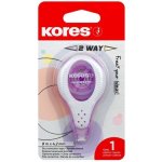 Kores Korekční strojek 2WAY Pastel 8 m x 4,2 mm – Zboží Živě