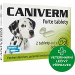 Bioveta Caniverm forte 0,7 g 2 tbl – Hledejceny.cz