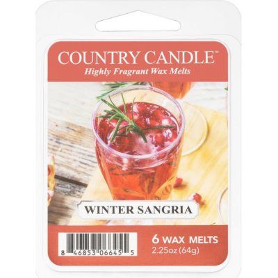 Country Candle Winter Sangria Vonný Vosk 64 g