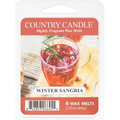 Country Candle Winter Sangria Vonný Vosk 64 g – Hledejceny.cz
