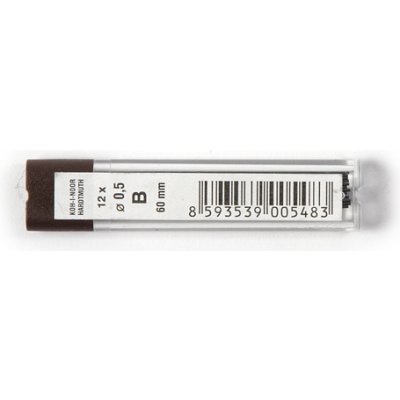 KOH-I-NOOR Tuha graf.polymerní 0,5 B 12 ks etue 415200B005PK – Zboží Živě