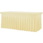 TENTino Elastický potah SKIRTING na skládací stůl 180-183x76 cm – Zboží Dáma