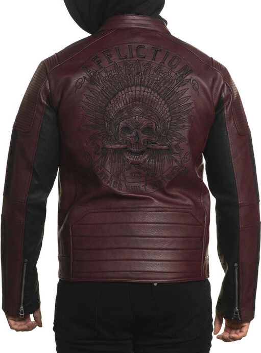 Affliction bunda Density 110OW416-BU Burgundy