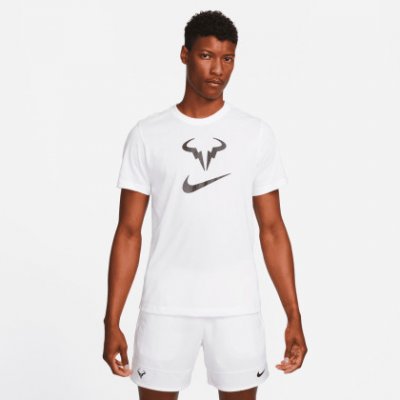 Nike tričko Nadal dri fit bílá
