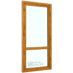 Kömmerling balkonové dveře 70 AD OS s příčkou levé winchester/bílá 80 x 210 cm jednostranná klika + madýlko + PVC rám – Hledejceny.cz