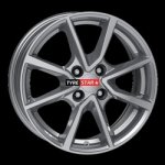 Anzio Vector 6,5x16 4x108 ET47,5 metal grey – Zboží Mobilmania