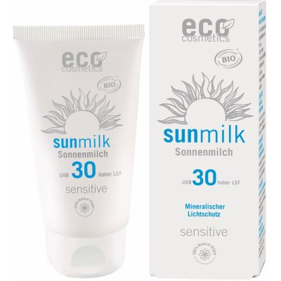 Eco Cosmetics Sensitive mléko na opalování SPF30 75 ml – Zboží Dáma