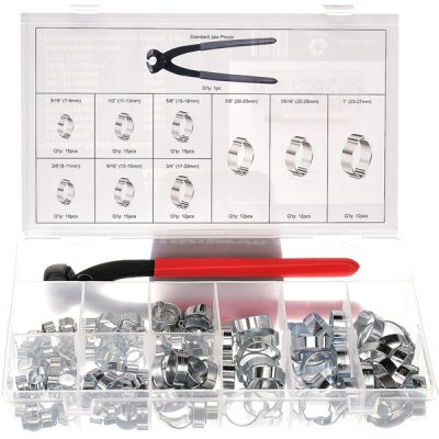 Sada hadicových spon 124 ks 30310 – Sleviste.cz